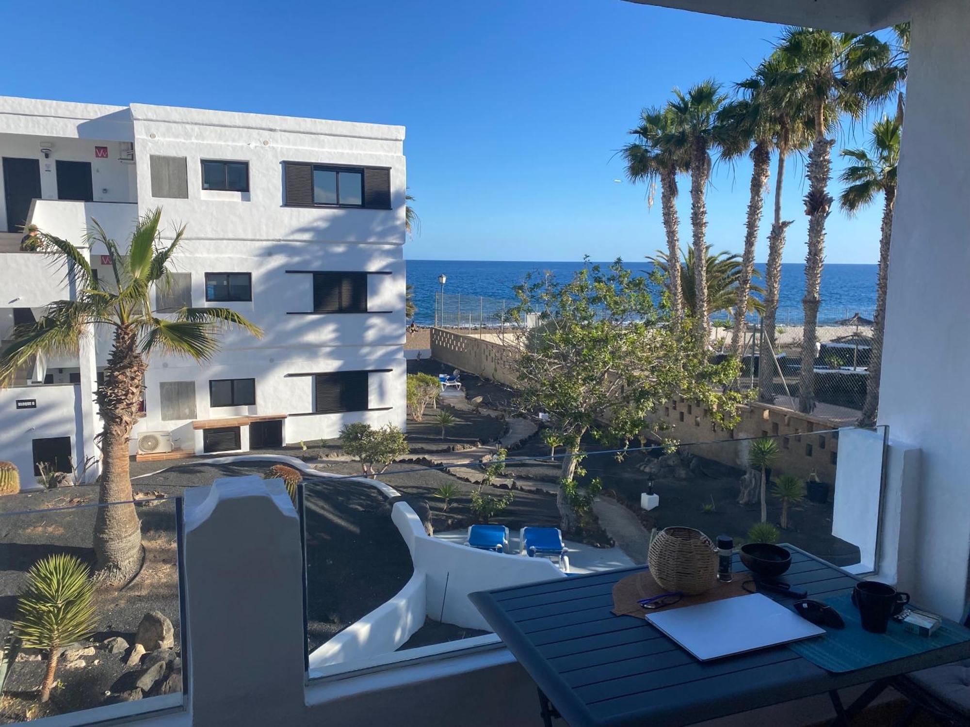 Strandapartment Costa Luz-Ozean View Тіас Екстер'єр фото